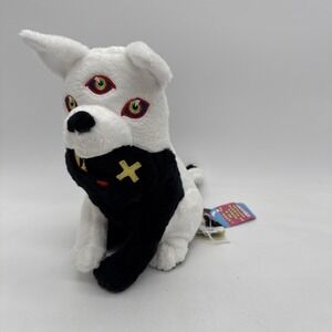 Meow Wolf Cat Wolf 10 inch Plush Black White Stuffed Animal Collectible New Tags